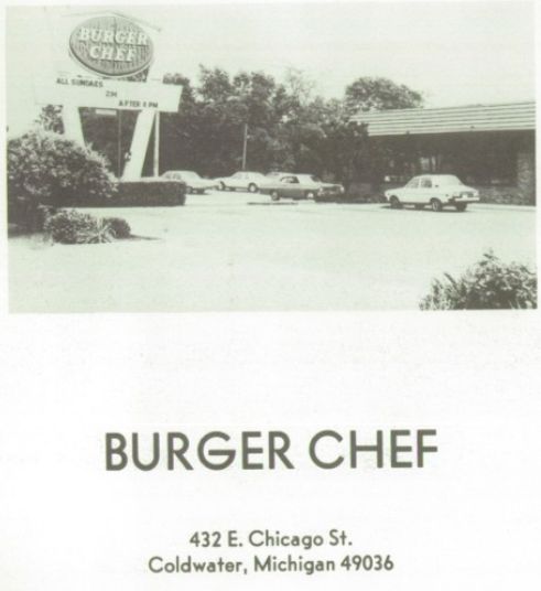 Burger Chef - Coldwater 1979 Chicago St